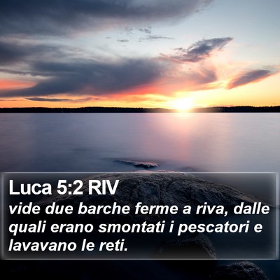 Luca 5:2 RIV Bible Verse Image