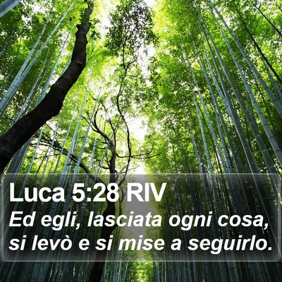 Luca 5:28 RIV Bible Verse Image