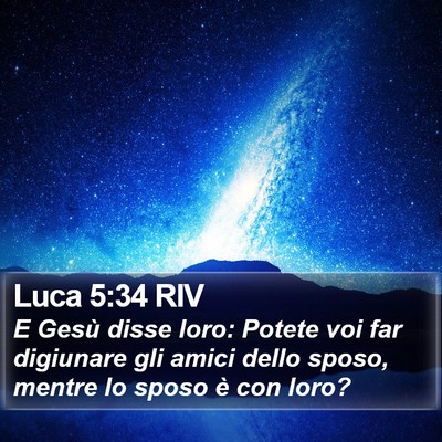 Luca 5:34 RIV Bible Verse Image