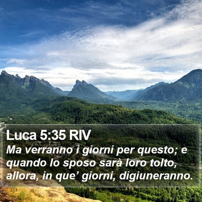 Luca 5:35 RIV Bible Verse Image
