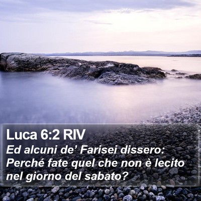 Luca 6:2 RIV Bible Verse Image