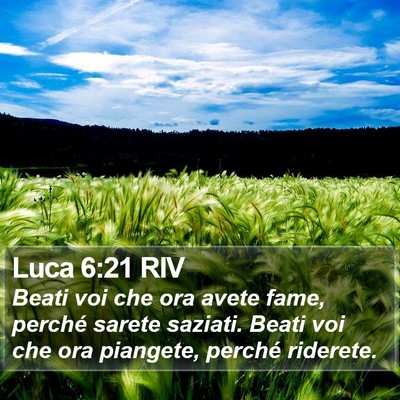 Luca 6:21 RIV Bible Verse Image
