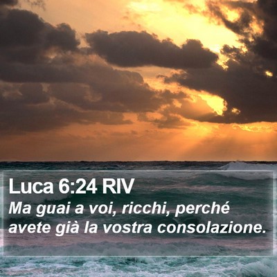 Luca 6:24 RIV Bible Verse Image