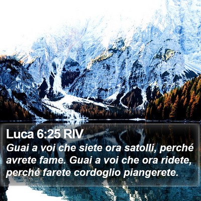 Luca 6:25 RIV Bible Verse Image