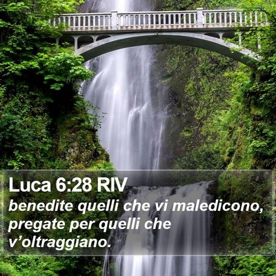 Luca 6:28 RIV Bible Verse Image