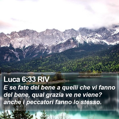Luca 6:33 RIV Bible Verse Image