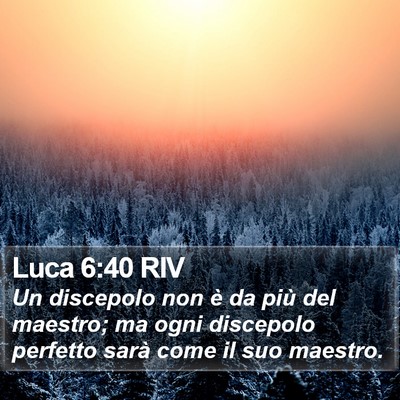 Luca 6:40 RIV Bible Verse Image