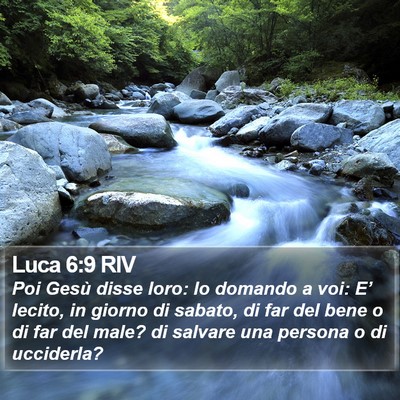 Luca 6:9 RIV Bible Verse Image
