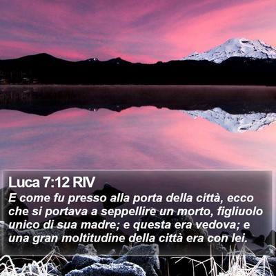 Luca 7:12 RIV Bible Verse Image