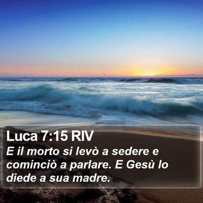 Luca 7:15 RIV Bible Verse Image