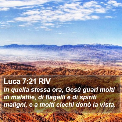 Luca 7:21 RIV Bible Verse Image