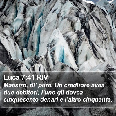 Luca 7:41 RIV Bible Verse Image