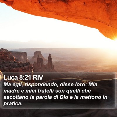 Luca 8:21 RIV Bible Verse Image
