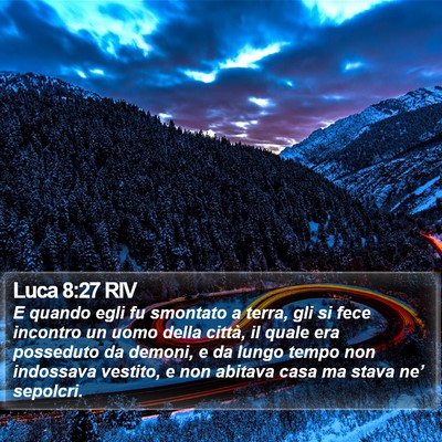 Luca 8:27 RIV Bible Verse Image