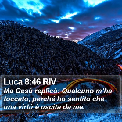 Luca 8:46 RIV Bible Verse Image