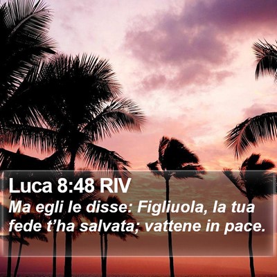 Luca 8:48 RIV Bible Verse Image