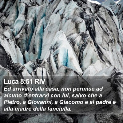 Luca 8:51 RIV Bible Verse Image