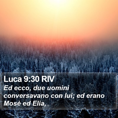 Luca 9:30 RIV Bible Verse Image