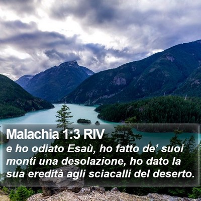 Malachia 1:3 RIV Bible Verse Image