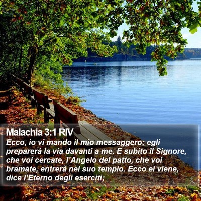 Malachia 3:1 RIV Bible Verse Image