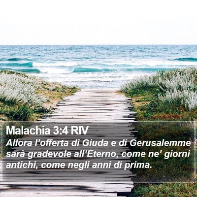 Malachia 3:4 RIV Bible Verse Image