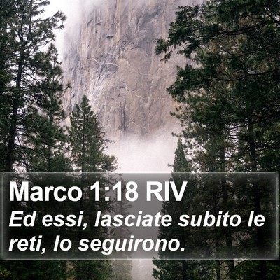 Marco 1:18 RIV Bible Verse Image