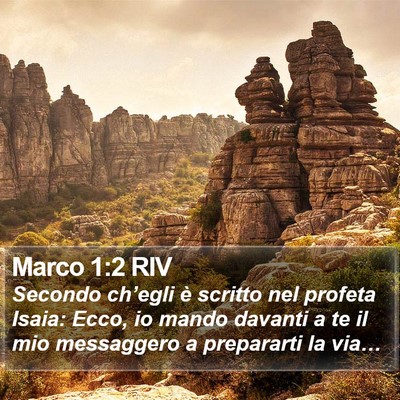 Marco 1:2 RIV Bible Verse Image