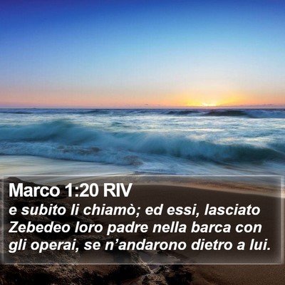 Marco 1:20 RIV Bible Verse Image