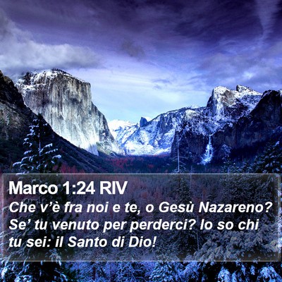 Marco 1:24 RIV Bible Verse Image