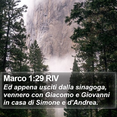 Marco 1:29 RIV Bible Verse Image