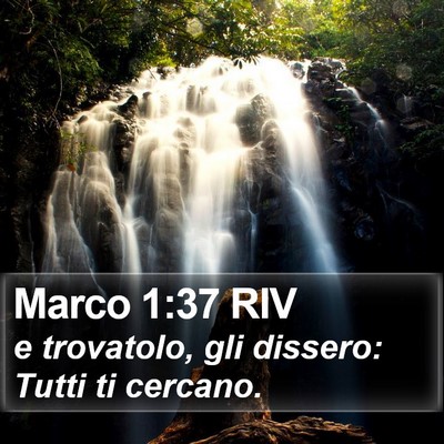 Marco 1:37 RIV Bible Verse Image
