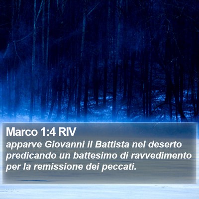 Marco 1:4 RIV Bible Verse Image