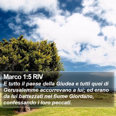 Marco 1:5 RIV Bible Verse Image