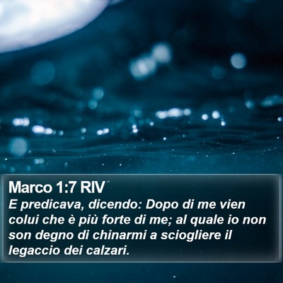 Marco 1:7 RIV Bible Verse Image