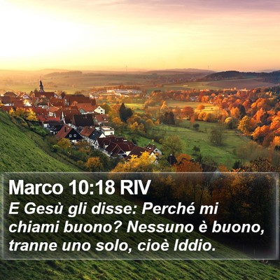 Marco 10:18 RIV Bible Verse Image