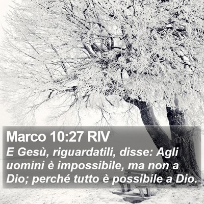 Marco 10:27 RIV Bible Verse Image