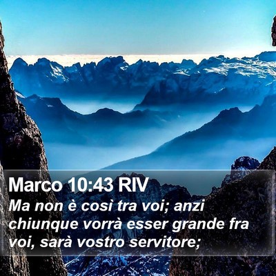Marco 10:43 RIV Bible Verse Image