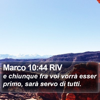 Marco 10:44 RIV Bible Verse Image