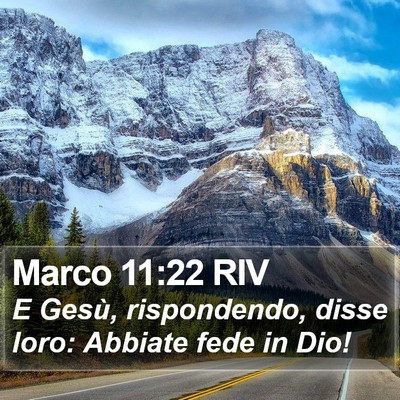 Marco 11:22 RIV Bible Verse Image
