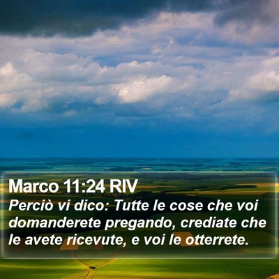 Marco 11:24 RIV Bible Verse Image