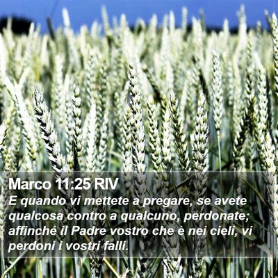 Marco 11:25 RIV Bible Verse Image
