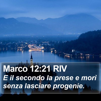 Marco 12:21 RIV Bible Verse Image