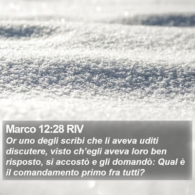 Marco 12:28 RIV Bible Verse Image