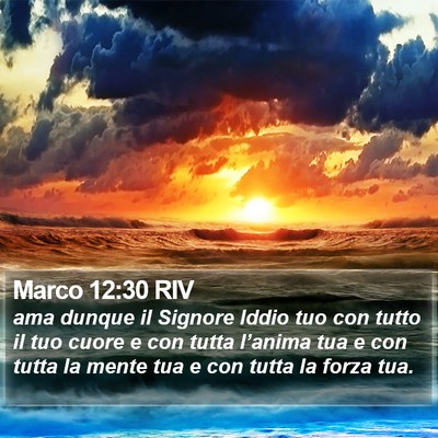 Marco 12:30 RIV Bible Verse Image