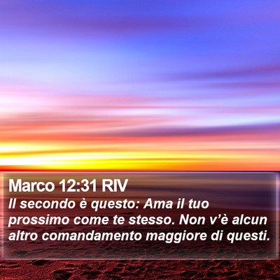 Marco 12:31 RIV Bible Verse Image