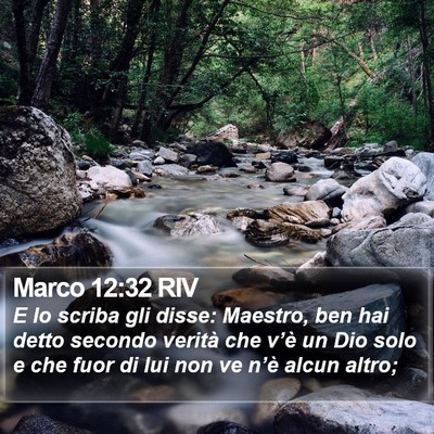 Marco 12:32 RIV Bible Verse Image
