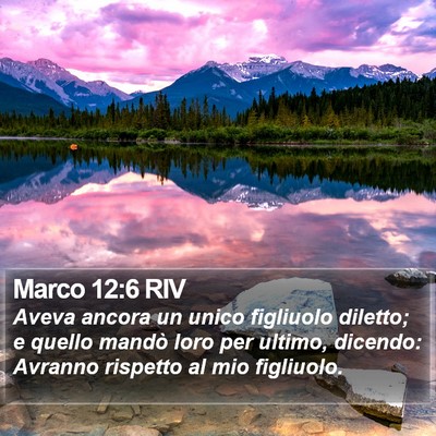 Marco 12:6 RIV Bible Verse Image