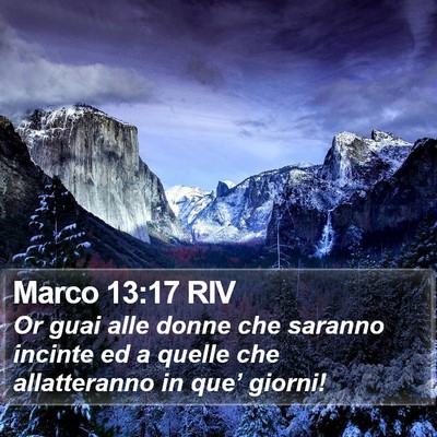 Marco 13:17 RIV Bible Verse Image