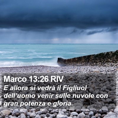 Marco 13:26 RIV Bible Verse Image