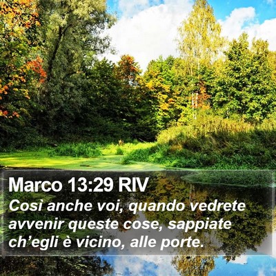 Marco 13:29 RIV Bible Verse Image